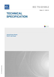 IEC/TS 63189-2 Ed. 1.0 en:2023
