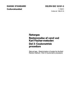 DANSK DS/EN ISO 10101-3