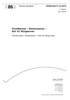 DANSK DS/EN 62317-12