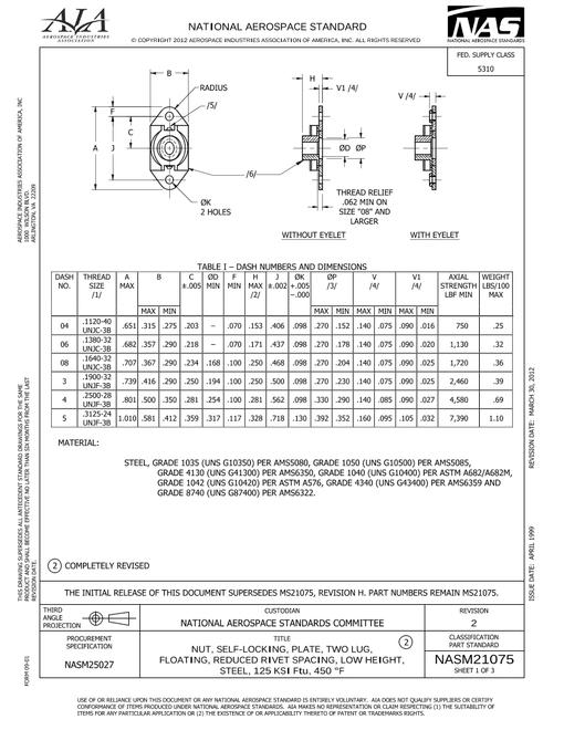 AIA NASM21075