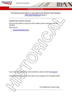 NR NR/L3/OPS/045/2.04 ISSUE 1