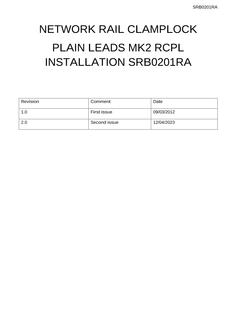 NR NR/L2/SIG/11774/SRB0201RA ISSUE 2
