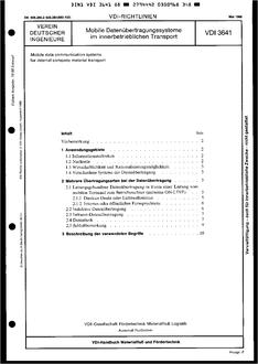 VDI VDI 3641