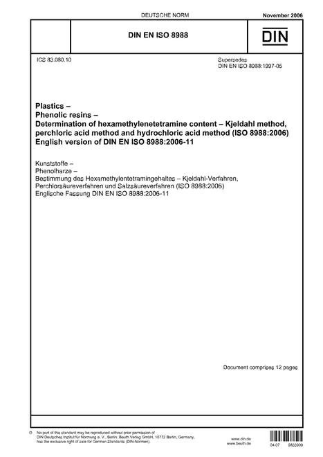 DIN EN ISO 8988