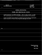 FED TT-E-496B Notice 1 - Cancellation