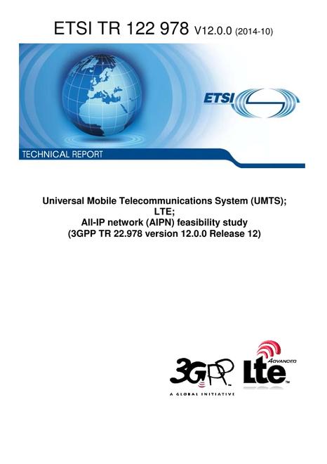 ETSI TR 122 978
