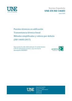 AENOR UNE-EN ISO 14683