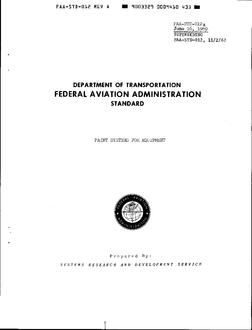 FAA FAA-STD-012 REV A