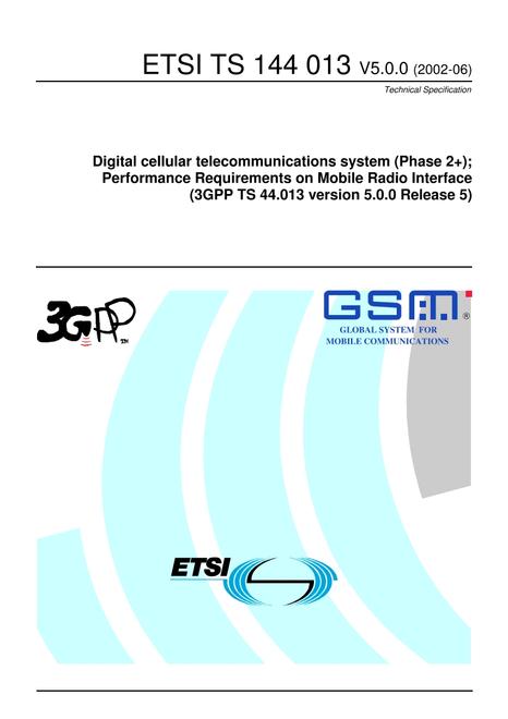 ETSI TS 144 013