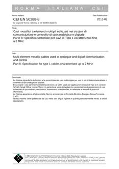 CEI EN 50288-8