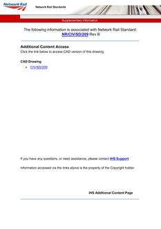 NR NR/CIV/SD/209 ISSUE B
