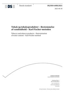 DANSK DS/ISO 6488