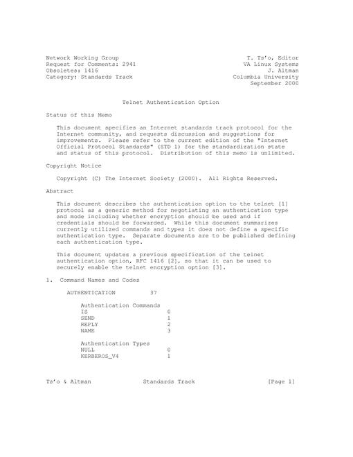 IETF RFC 2941