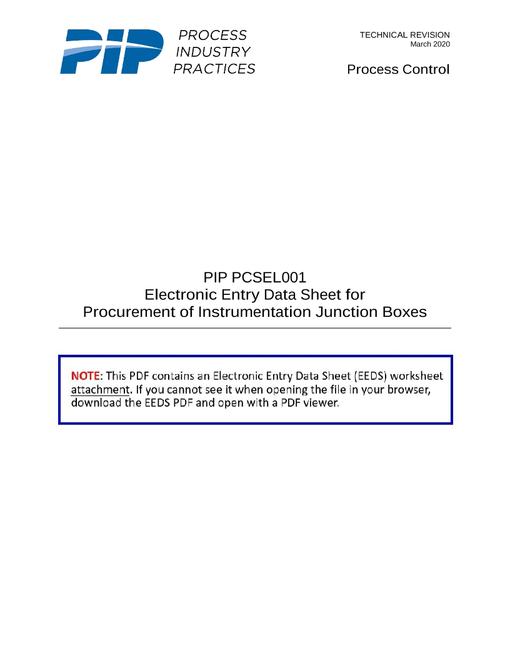 PIP PCSEL001 EEDS
