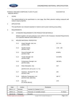 FORD ESA-M3D73-B