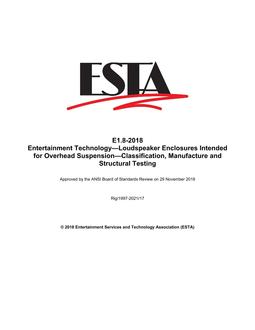 ESTA E1.8
