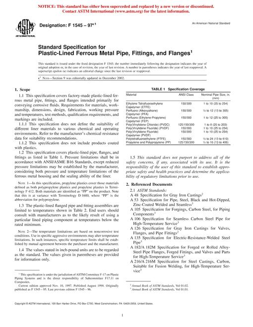 ASTM F1545-97e1