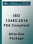 ISO 13485:2016 and FDA Compliant All-in-One Documentation and Training Package