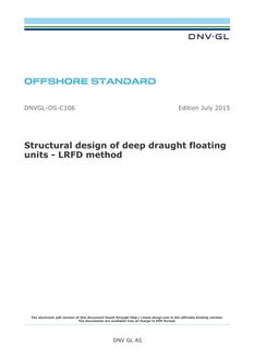 DNV DNVGL-OS-C106