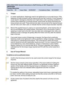 NR NR/L3/SIG/10064/GI/U005 ISSUE 3