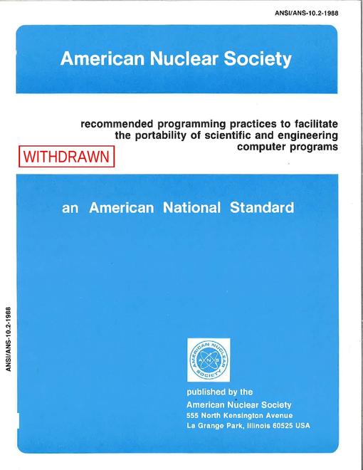 ANS 10.2-1988