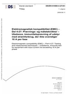 DANSK DS/EN 61000-4-27