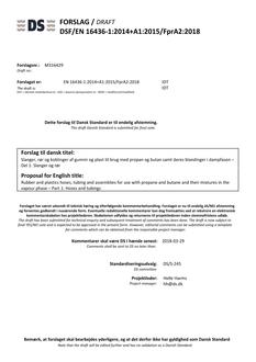 DANSK DSF/EN 16436-1+A1/FPRA2