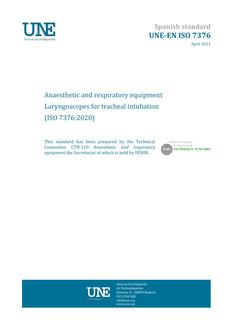 AENOR UNE-EN ISO 7376