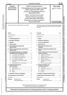 VDI VDI 3405 BLATT 2.6
