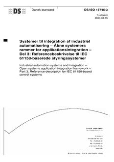 DANSK DS/ISO 15745-3