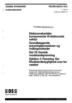 DANSK DS/EN 60512-19-3