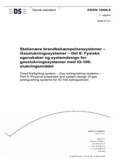 DANSK DS/EN 15004-8