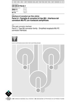 CEI EN 61754-6-1