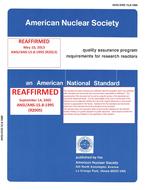 ANS 15.8-1995 (R2023)
