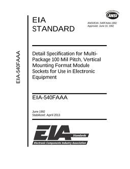 ECIA EIA-540FAAA