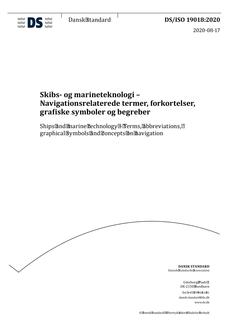 DANSK DS/ISO 19018