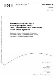 DANSK DS/EN 14701-4