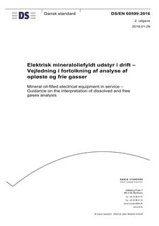 DANSK DS/EN 60599