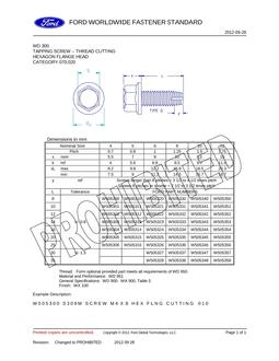 FORD WD 300