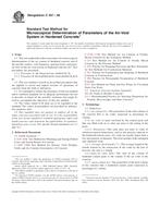 ASTM C457-06