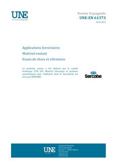 AENOR UNE-EN 61373