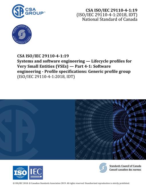 CAN/CSA-ISO/IEC 29110-4-1:19