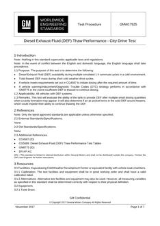 GMW GMW17925 + SUPPLEMENT(S)