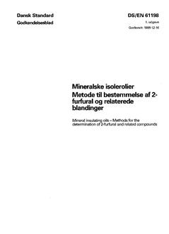 DANSK DS/EN 61198