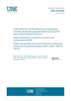 AENOR UNE 211620