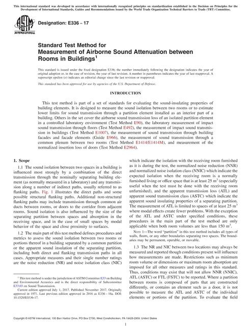 ASTM E336-17