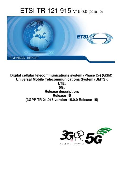ETSI TR 121 915