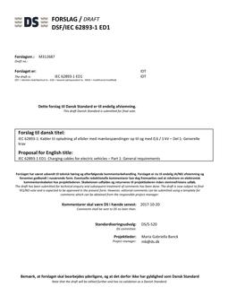 DANSK DSF/IEC 62893-1 ED1