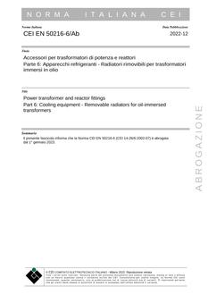 CEI EN 50216-6