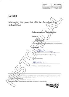 NR NR/L3/CIV/038 ISSUE 1
